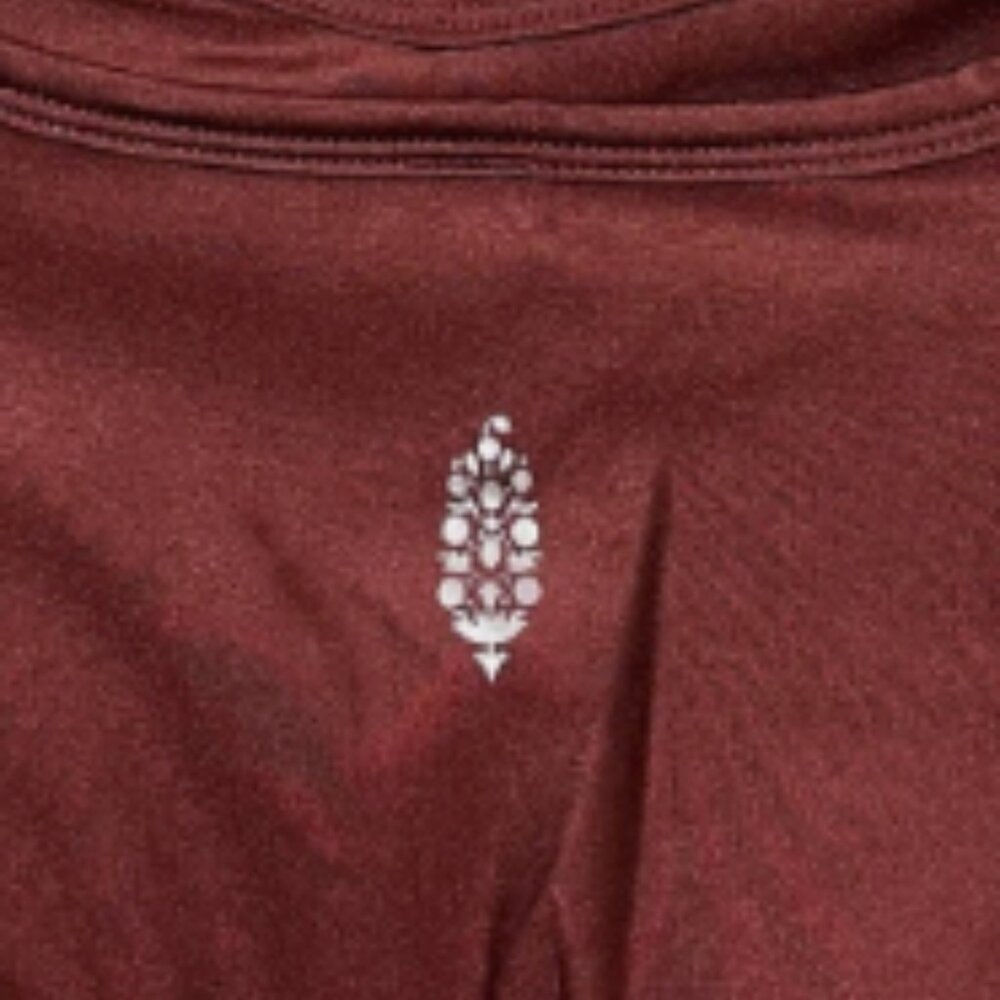 Medium - FP Movement Free People - Shine Bright Bra Brick Red Rust NWOT - Picture 3 of 5